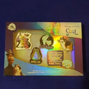 Disney Pixar Soul 5 Pin Set